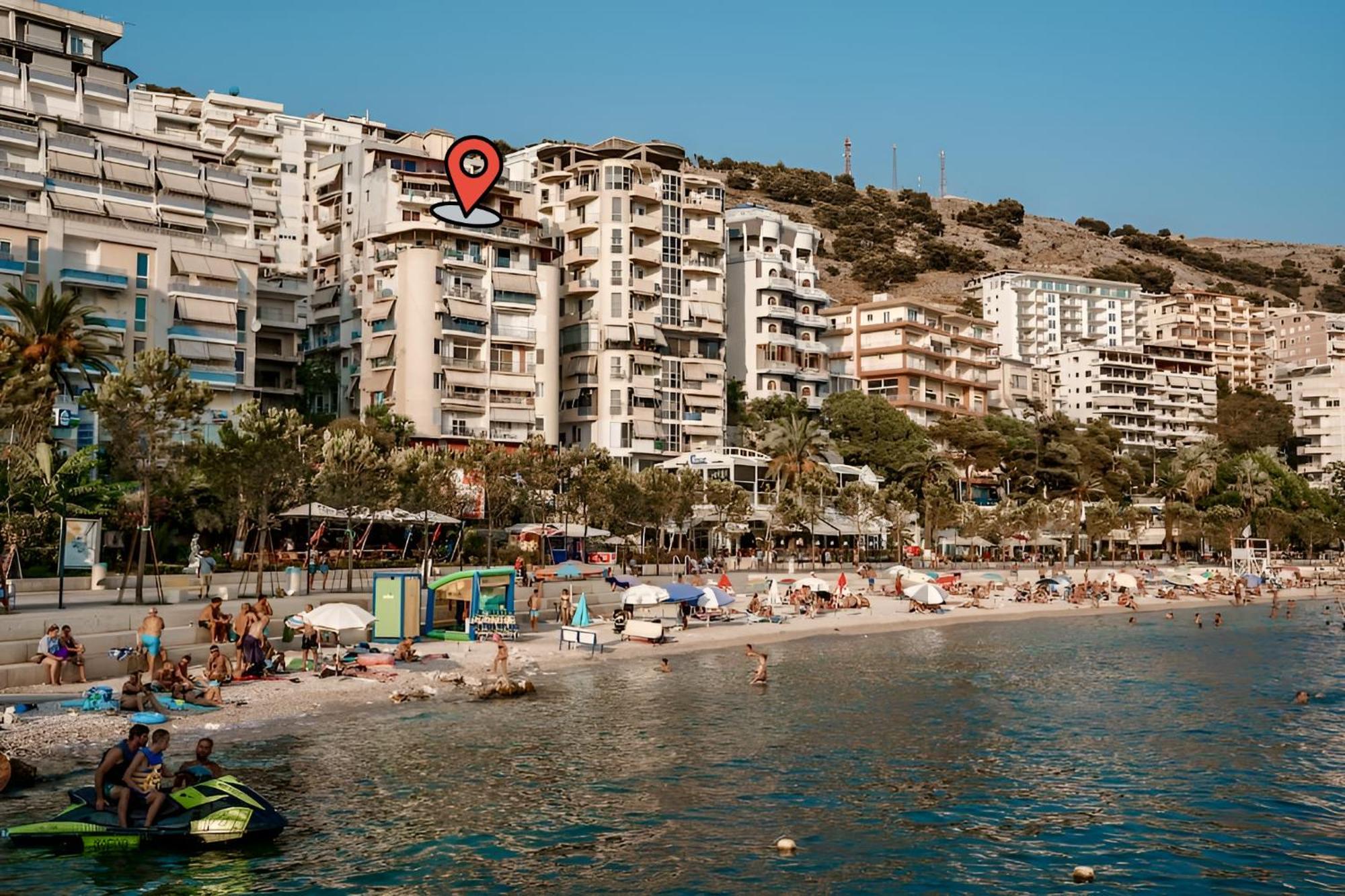 Sea Breeze Apartment Saranda Kültér fotó