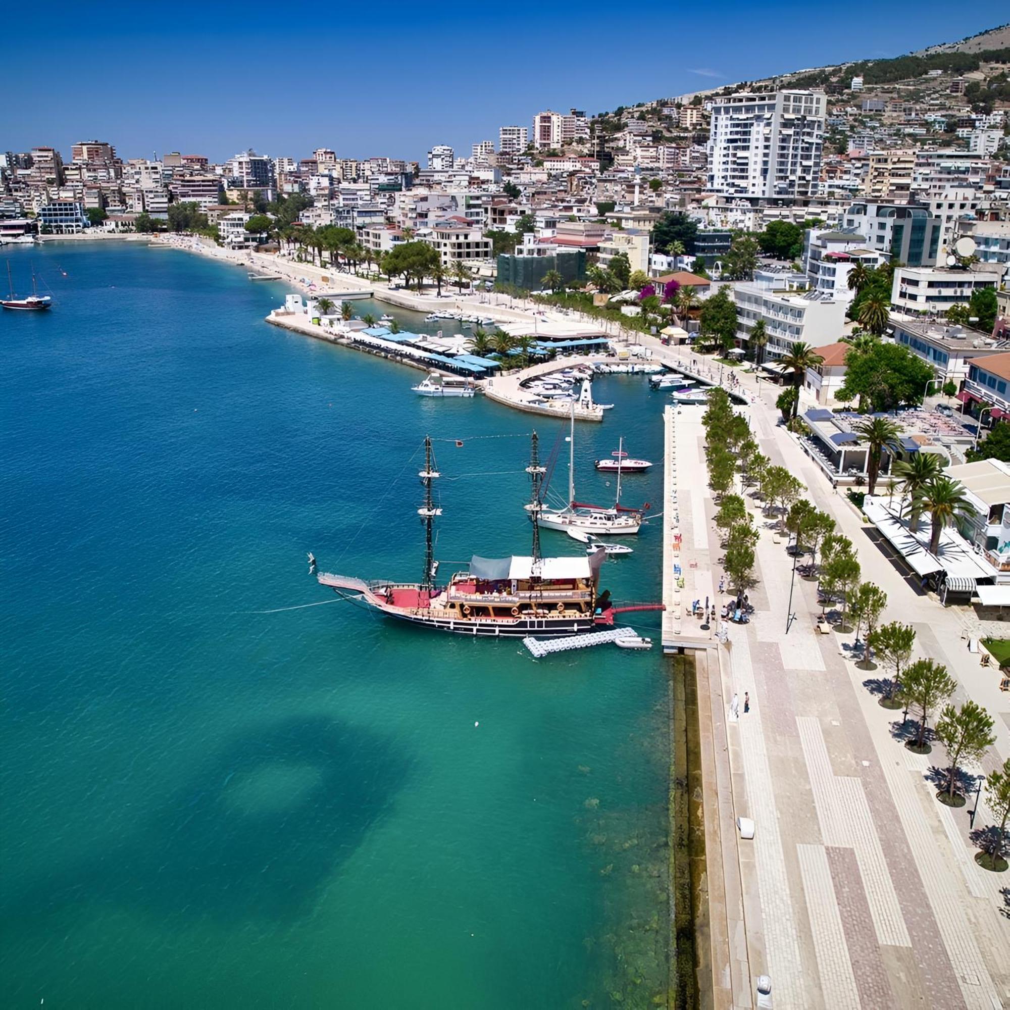 Sea Breeze Apartment Saranda Kültér fotó